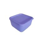 Pote Tupperware Refri Line Quadrado 650ml - Lilás