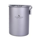 Pote usharedo Ultralight Portátil de 900 mL de Titânio com Tampa Pote usharedo Ultralight Portátil de 900 mL de Titânio com Tampa