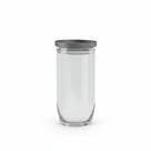 Pote Vert. Basic C/ Tampa de Plástico Hermética 1,2L Nadir
