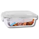Pote Vidro 1040ML (Vai ao Forno, Microondas)Retan c/Tampa