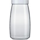 Pote Vidro 1,2L Nadir Transparente Tampa Hermética BPA-free
