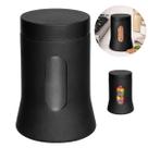 Pote Vidro 1L Visor Nero Tampa Preta Hermético Pote Vidro 1L Visor Nero Tampa Preta Hermético