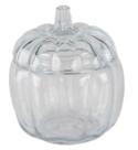 Pote Vidro c/ Tampa Abóbora Transparente 1000ml Tuut