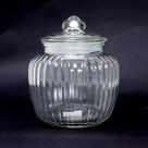 Pote Vidro Canelado 1500ml