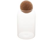 Pote Vidro Com Tampa Esfera Rolha Clean 800 ml