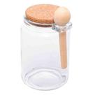 Pote Vidro com Tampa Rolha e Colher de Bambu 650 ml Lyor