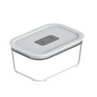 Pote Vidro Hermético 1,2L Fresh Lock Válvula Branco
