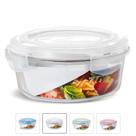 Pote Vidro Hermético Tampa Plástico Marmita Fitness Mantimentos Quentinha 950ml