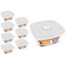 Pote Vidro Quadrado Facilita Vap Com Tampa 2L Marinex 7Un