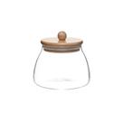 Pote Vidro Tampa Bambu Ecokitchen 500 ml Mimo Style VD21049