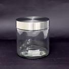 Pote Vidro Tampa Inox 850ml