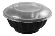 Pote Yakisoba Go925 C/tampa 1000 Mls 20unid Freezer Micro Transparente