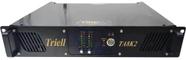 potência amplificador de audio 8.000w rms 2 ohms modelo Triell TA8K2 - bivolt automático