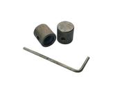Potenciômetro Knobs Guyker Rust Color, 2 peças, guitarra TL de 6 mm
