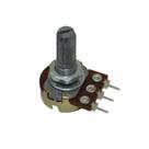Potenciômetro Linear KB 16MM 5K OHMS Eixo L20 sem Chave Arsolcomp