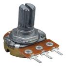 Potenciômetro Linear Mini 5K Ohms Sem Chave para Eletrônica Potenciômetro Linear Mini 5K Ohms Sem Chave para Eletrônica