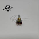 Potenciometro noble b250k base pequena eixo longo original