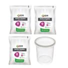 Potes Descartáveis Redondo Freezer Microondas 1800ml - 72un Potes Descartáveis Redondo Freezer Microondas 1800ml - 72un
