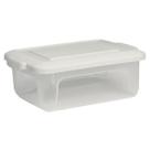 Potes Organizador Branco 1,5L Com Tampa Unidade Potes Organizador Branco 1,5L Com Tampa Unidade