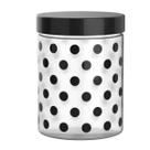 Potes Porta Mantimentos Organizador Cozinha Poá Plástico Bolinhas 1,8LT ou 1LT -