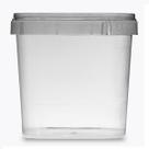 Potes Quadrados Bolo No Pote Plastilania 220ml - 10 Unid