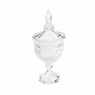 Potiche Bomboniere c/ Pé de Cristal Brandon Lyor 24,511,5cm