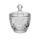 Potiche Bomboniere Cristal Mini Decorativo Pote Multiuso Doces Balas Lyor Com Tampa Baleiro