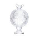 Potiche de Cristal Com Pé Bird