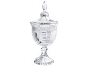 Potiche de Vidro com Tampa 24,5cm Hauskraft - Vanessa