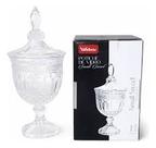 Potiche de vidro com tampa small sweet transparente 470ml Potiche de vidro com tampa small sweet transparente 470ml