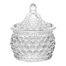 Potiche de Vidro Hat Balls Transparente 8x9,5cm Wolff Potiche de Vidro Hat Balls Transparente 8x9,5cm Wolff