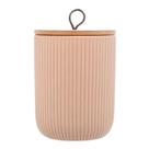 Potiche Decorativo De Ceramica C-tampa De Bambu Lyor Potiche Decorativo De Ceramica C-tampa De Bambu Lyor