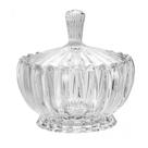 Potiche Decorativo De Cristal Com Tampa Geneva 11x11 Cm Wolff
