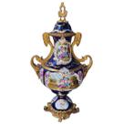 Potiche Decorativo em porcelana Limoges