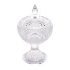 Potiche Decorativo Wolff Queen Cristal com Pé 11cm x 18cm