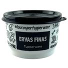 Potinho 140ml Ervas Finas Preto e Branco