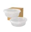 Potinho 160ML Com Tampa Lacre 320un Marmita Freezer Microondas
