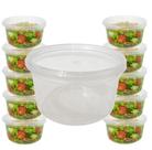 Potinho Delivery Freezer Microondas Com Tampa Lacre Alta Vedação 330ml 100 Unidades Potinho Delivery Freezer Microondas Com Tampa Lacre Alta Vedação 330ml 100 Unidades