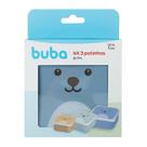 Potinho Infantil Lanche Conjunto Com 3 Potes Original Buba