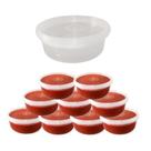 Potinho Pote Papinha Redondo Freezer Microondas 160ml 10 Unidades