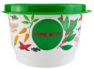 Potinho Tempero 140ml Pimenta Floral Tupperware