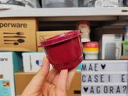 Potinho Tupperware 140 ml Bordeaux - Armazenamento