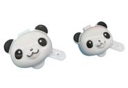 Potinhos para Molho/Nuts com Colherzinha Panda 2Pçs Potinhos para Molho/Nuts com Colherzinha Panda 2Pçs