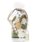 Potpourri ANDALUCA Cashmere Oak 590mL com frasco de fragrância Potpourri ANDALUCA Cashmere Oak 590mL com frasco de fragrância
