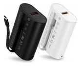 Power Bank 10000mah Pd 20w Cabos Tipo-c E Lightning