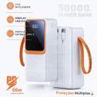 Power Bank 50000mAh Universal com Display e 6 Portas