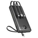 Power Bank Carregador Portátil 10000mah Com 4 Cabos Power Bank Carregador Portátil 10000mah Com 4 Cabos