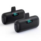 Power Bank HETP 5000mAh PD Carregamento Rápido com Display LCD