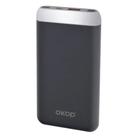 Power Bank OKOP, 10000 mAh, Cable USB, Negro Power Bank OKOP, 10000 mAh, Cable USB, Negro
