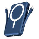 Power Bank podoru 10000mAh Magnético Sem Fio 20W PD